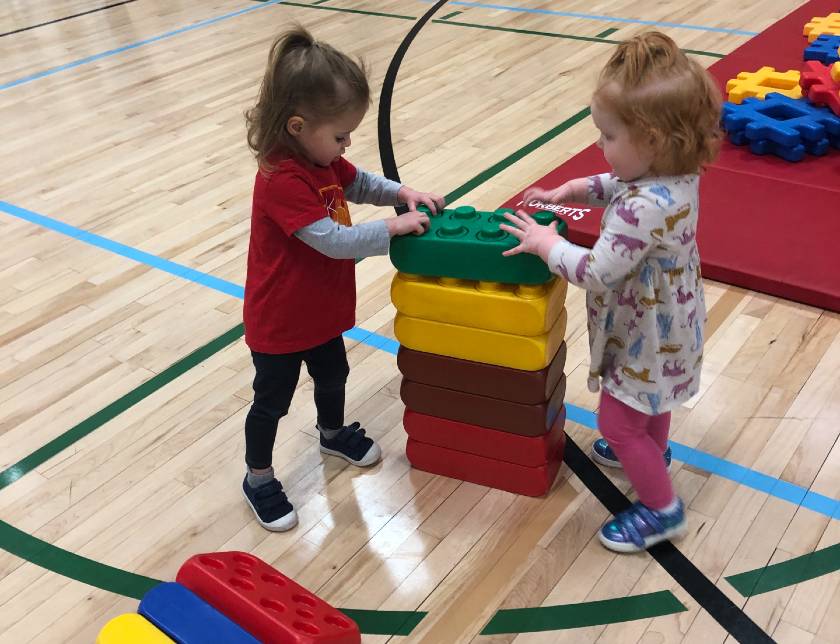 Indoor Playground with Blocks